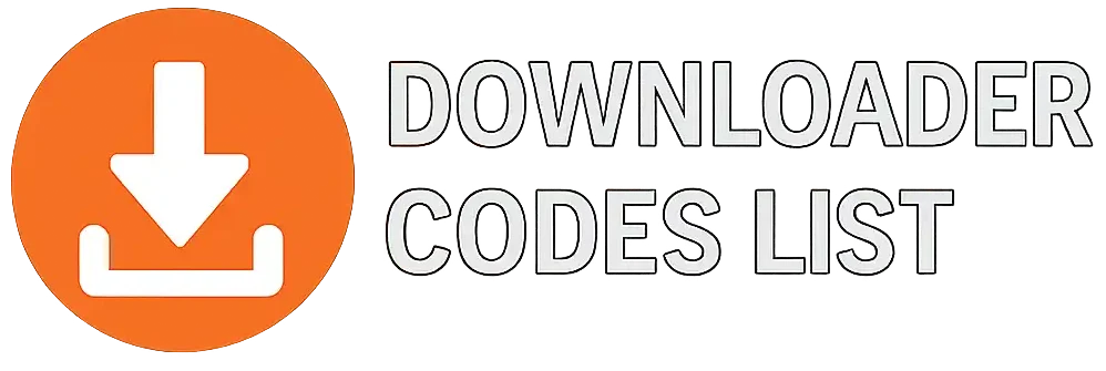 Downloader codes list